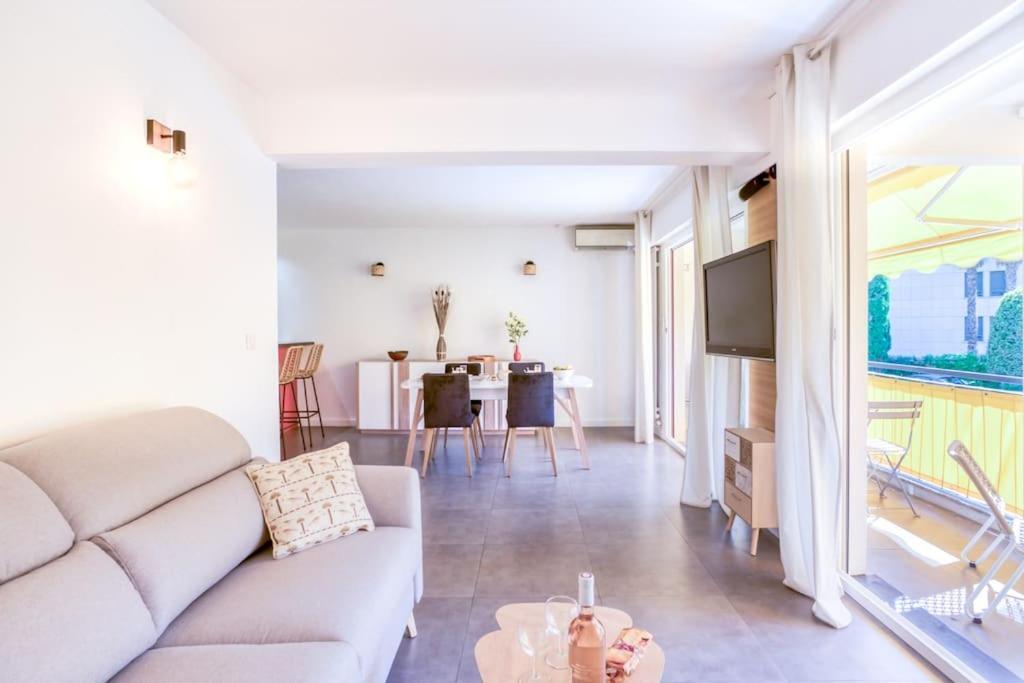 C9 - 2 Bdr 10 Min Palais Festivals & Sea - Ac, Parking & Balcony Apartment Кан Екстериор снимка